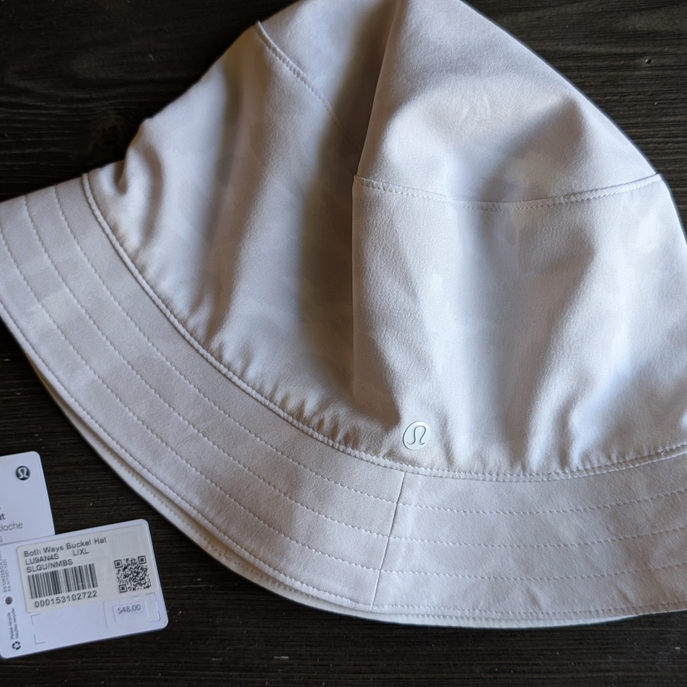 White Bucket Hat